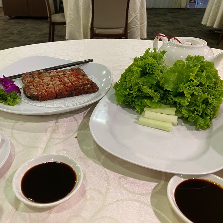 photo of Miao Yi Vegetarian Restaurant Double Flavour Broiled Mock Pig shared by @biapol on  11 Jul 2021 - review