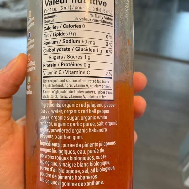 photo of Simply Natural Sriracha shared by @sharicatlady on  27 Jun 2021 - review