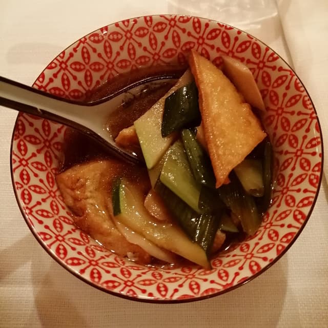 Photo of the dish “Tofu con verdure nella scodella di fuoco”