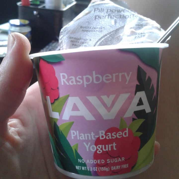 photo of Lavva Raspberry Plant-Based Yogurt shared by @earthtoerikka on  29 Apr 2020 - review