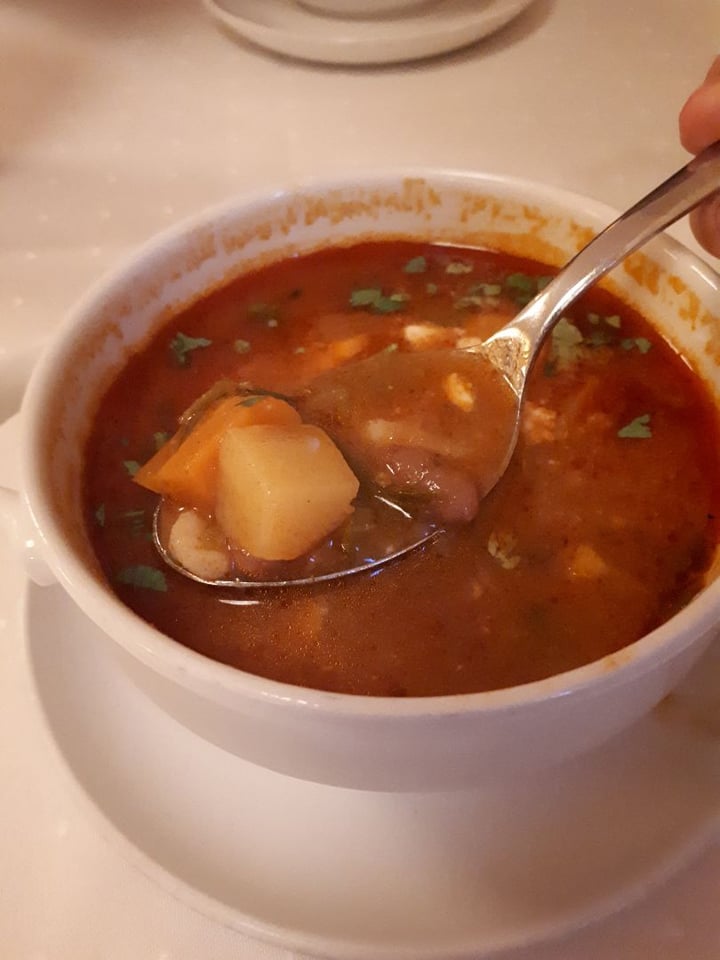 photo of Napfényes Restaurant and Confectionery Goulash shared by @thestingyvegan on  26 Jan 2020 - review