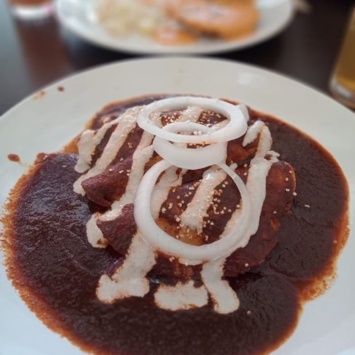 review photo of VEGuerrero Enchiladas a los 3 chiles shared by @monsecitaaa on 02 Aug 2021 - review