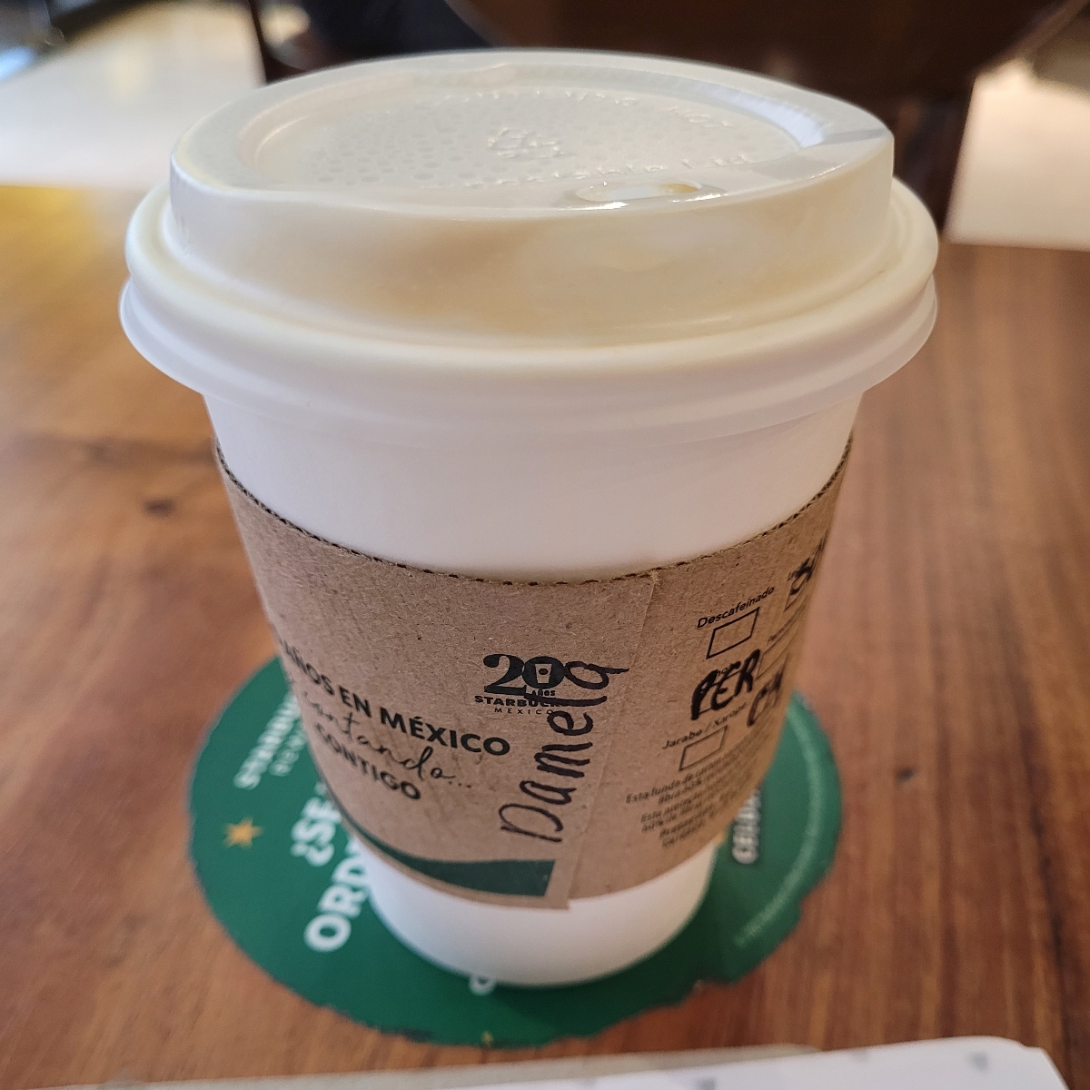 Image showcasing Caramel macchiato from Starbucks - Vegan Product Reviews & Ratings ...