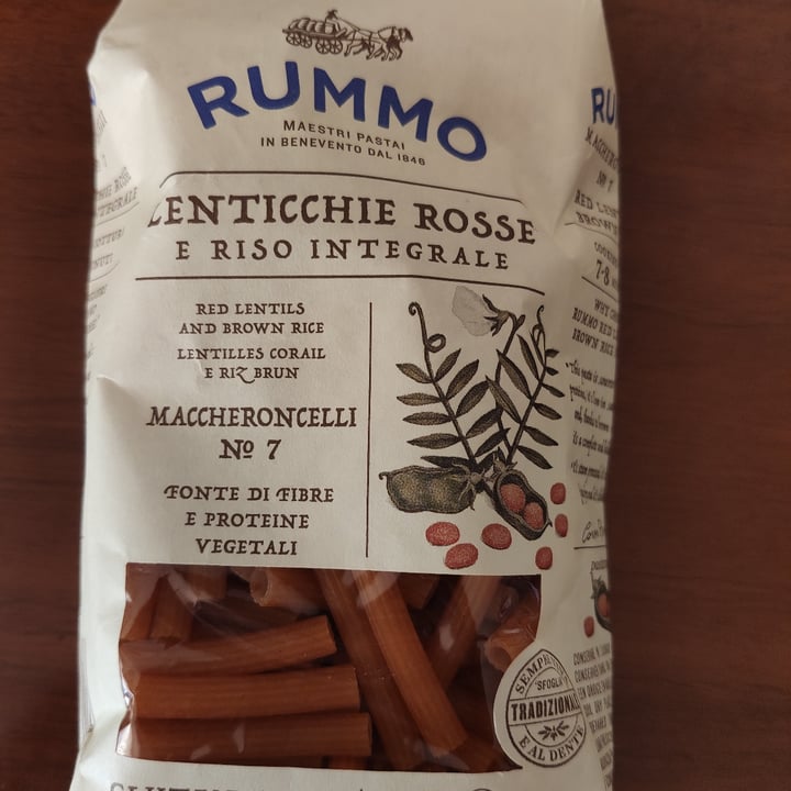 photo of Rummo Pasta di lenticchie e riso rosso integrald shared by @nesquikbynight on  10 Mar 2022 - review