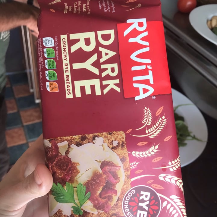 photo of Ryvita Dark Rye shared by @clairebelej on  22 May 2020 - review