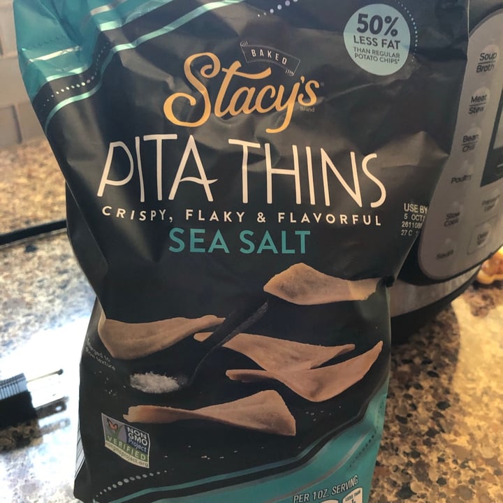 photo of Stacy's Pita Thins Sea Salt shared by @bfly053 on  27 Jun 2021 - review
