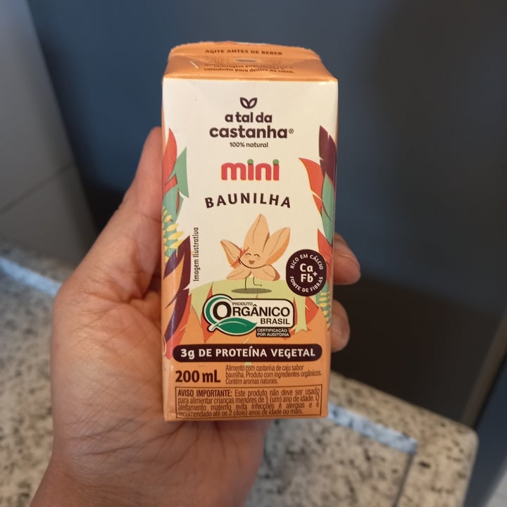 review photo of A Tal da Castanha Mini Baunilha shared by @cibellepassos on 21 May 2022 - review