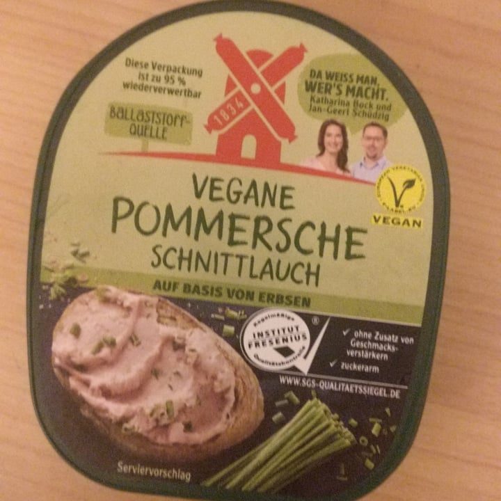 photo of Rügenwalder Mühle Vegane Pommersche Schnittlauch shared by @jacobyy on  13 Nov 2020 - review