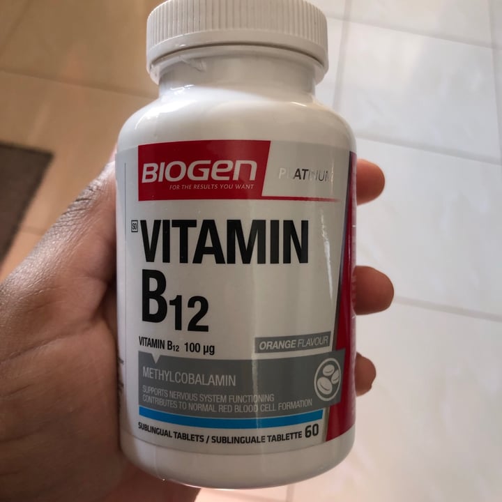 photo of Biogen Vitamin B12 shared by @earthlovingerin on  05 Aug 2021 - review