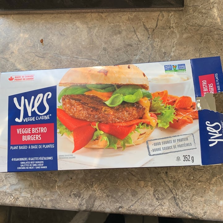 photo of Yves Veggie Cuisine Veggie Bistro Burgers shared by @claud on  01 May 2020 - review
