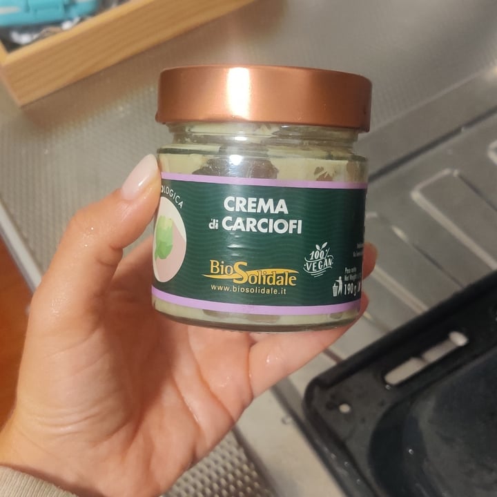 photo of Bio solidale crema di carciofi shared by @claudia1192 on  20 Oct 2022 - review