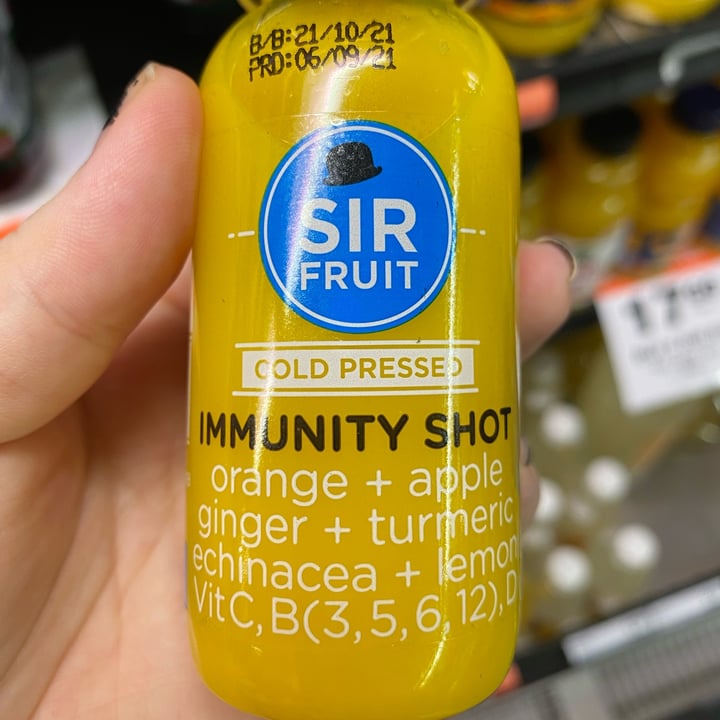 photo of Sir Juice Immunity Boost shared by @lillywood86 on  29 Sep 2021 - review