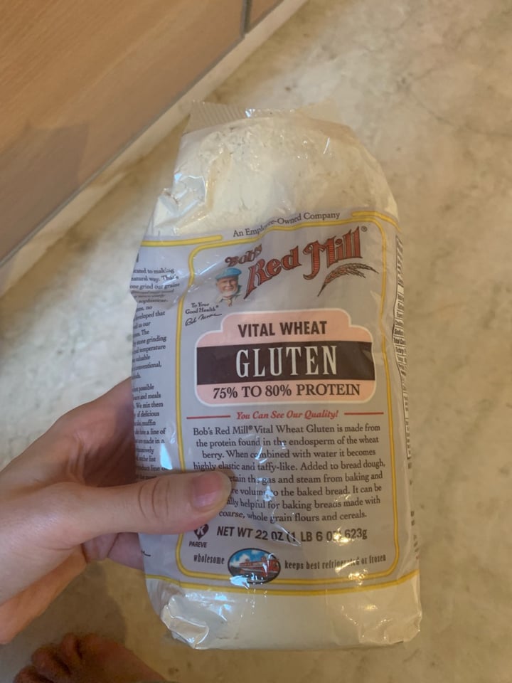 photo of Bob's Red Mill Vital Wheat Gluten shared by @giveafudge2day on  14 Dec 2019 - review