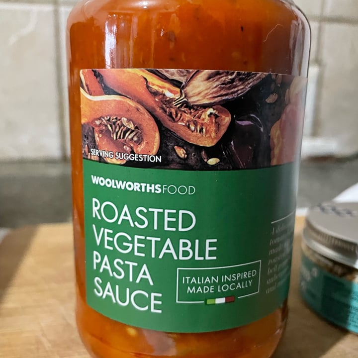 photo of Woolworths Food Roasted vegetable pasta sauce shared by @andrew309 on  29 Apr 2022 - review