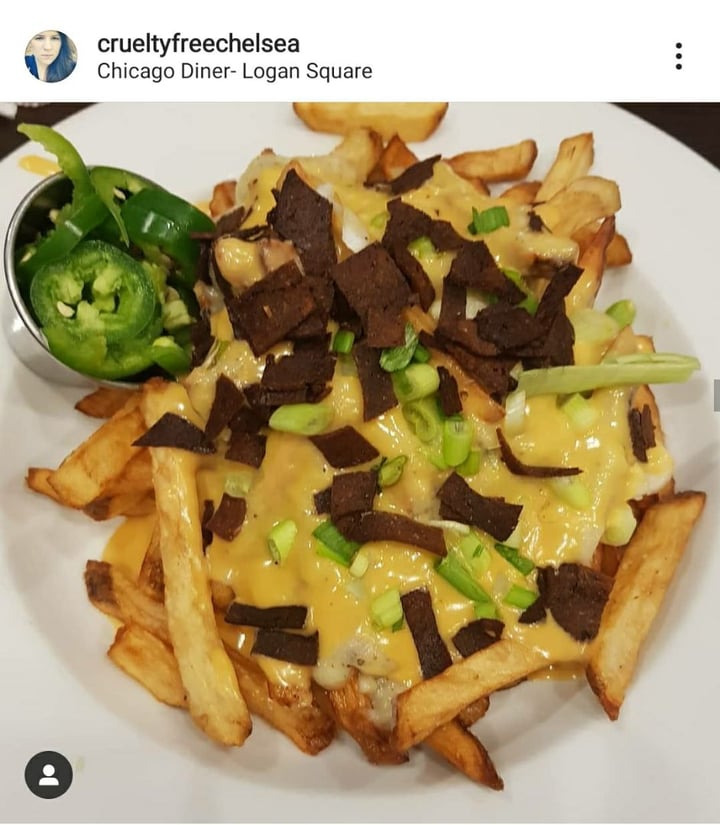 photo of The Chicago Diner, Logan Square Poutine shared by @crueltyfreechelsea on  31 Mar 2020 - review