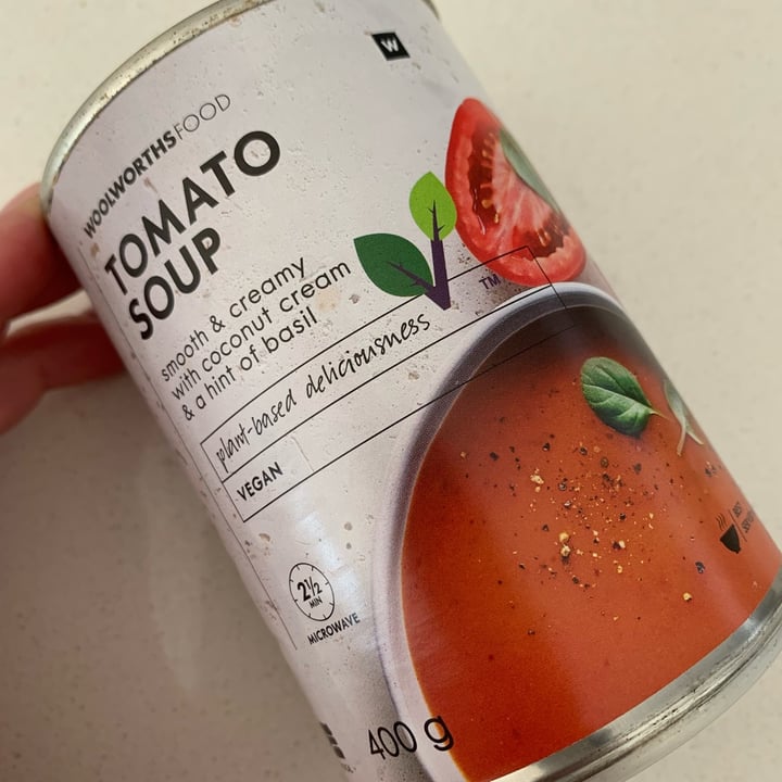 photo of Woolworths Food Tomato soup shared by @mestrydom on  29 Sep 2021 - review