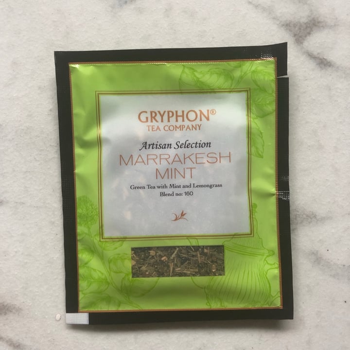 photo of Gryphon Tea Co Gryphon Marrakesh Mint shared by @consciouscookieee on  30 Oct 2020 - review