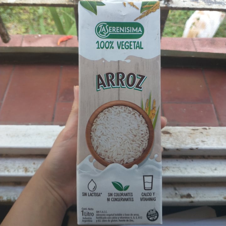 photo of La Serenísima Leche de Arroz Vegetal shared by @camilasm on  25 Nov 2020 - review