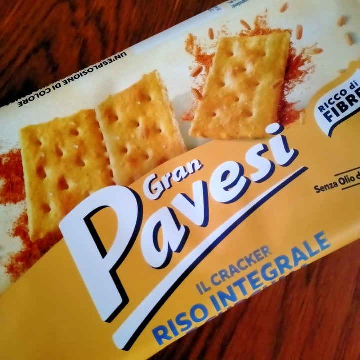 photo of Gran pavesi Cracker riso integrale e curcuma shared by @masaya90 on  27 Mar 2022 - review