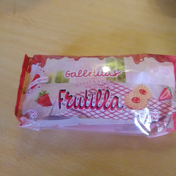 review photo of Un Rincón Vegano Galletitas Rellenas De Mermelada Sabor Frutilla shared by @denisehour on 14 Oct 2022 - review