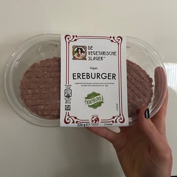 photo of The Vegetarian Butcher ereburger shared by @holasoymylk on  23 Mar 2021 - review