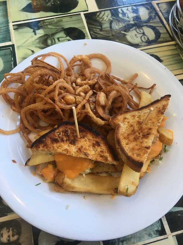 Photo of the dish “Garlic Fry Grilled Cheese (gf)”
