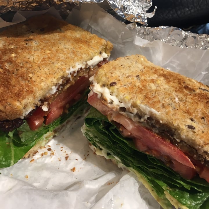 photo of Jess's Juice Bar TLT (Tempeh lettuce and Tomato) shared by @stephnathanson on  25 Jul 2021 - review