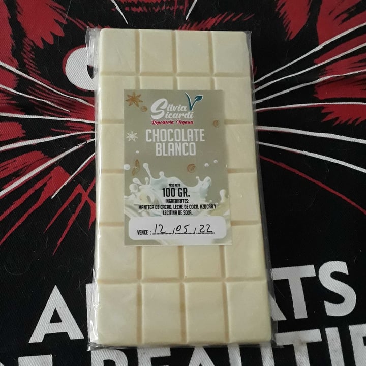 photo of Silvia sicardi Chocolate Blanco shared by @josefinavegana on  15 Mar 2022 - review