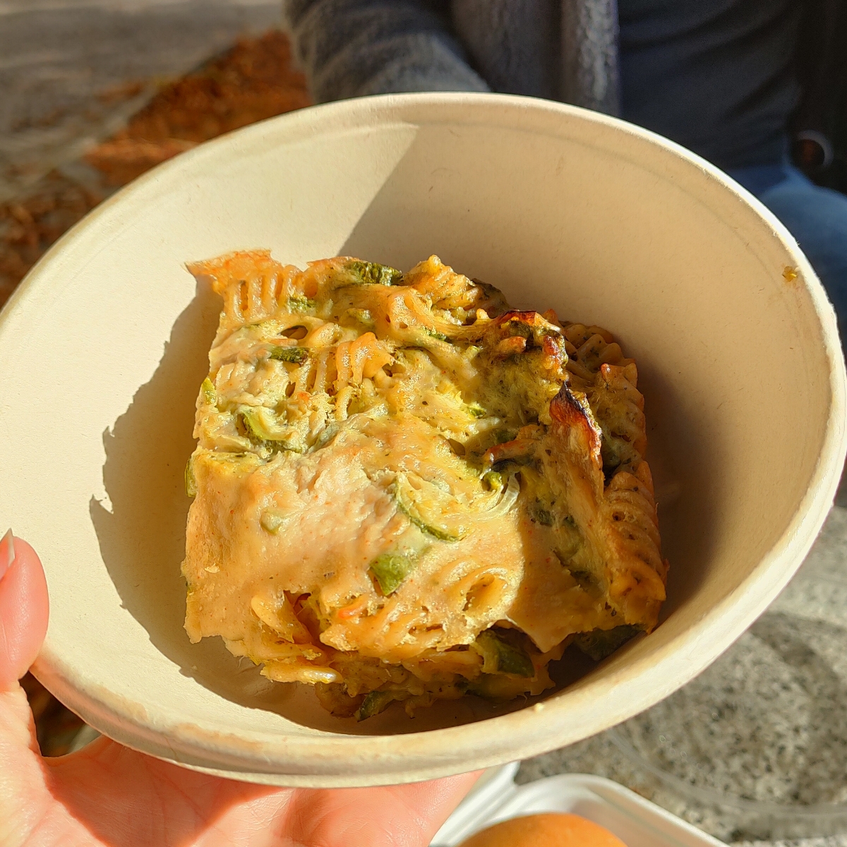 Pasta al forno Con Pesto E Zucchine at La Veg Epoque, Turin - Vegan ...