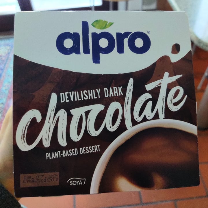 photo of Alpro Devilishly Dark Chocolate Plant-based Dessert shared by @charlottereds on  08 Dec 2021 - review