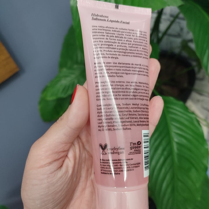 review photo of Hidrabene Sabonete Líquido Facial shared by @vanessaluchetti on 05 Nov 2022 - review