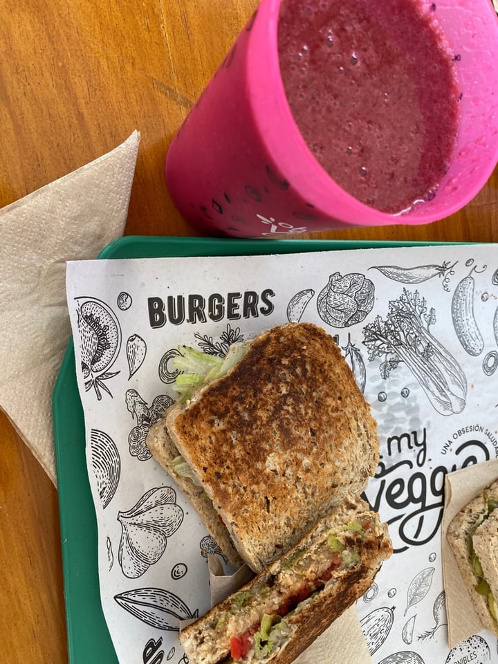 photo of Oh My Veggie Sandwich De Mila shared by @valerianqn on  28 Feb 2020 - review