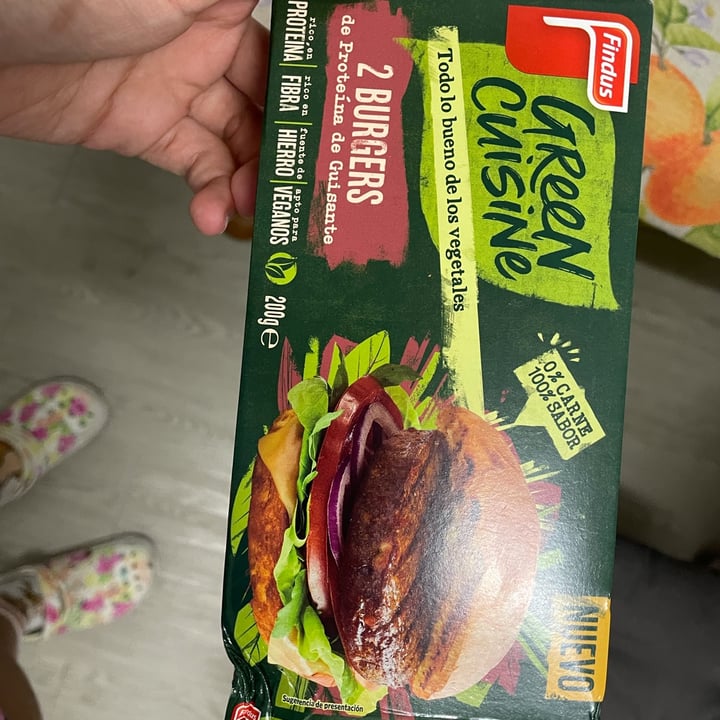 photo of Findus Burger de Proteína de Guisante shared by @raquelgutierreez on  19 Nov 2021 - review