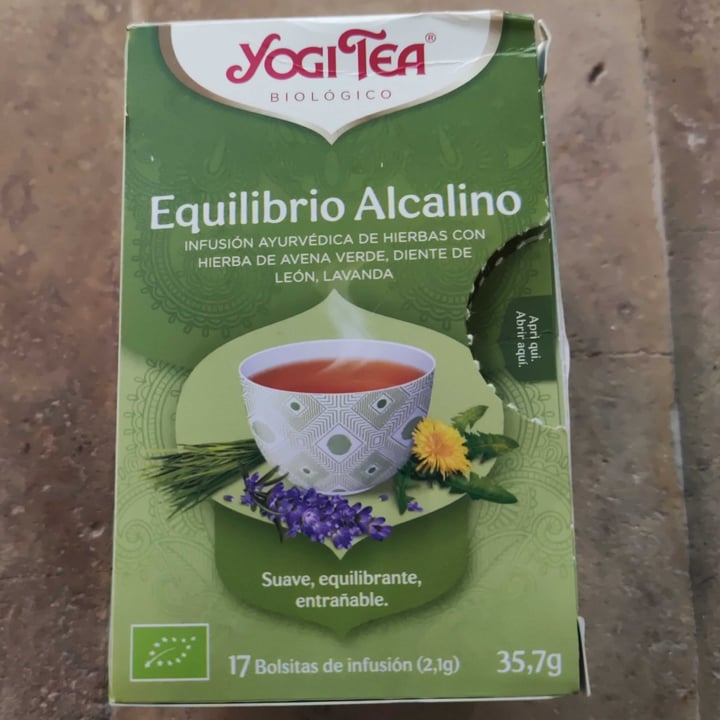photo of Yogi Tea Organic Equilibrio alcalino shared by @weyard on  23 Feb 2022 - review