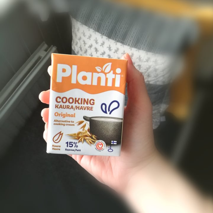 photo of Planti Cooking cream shared by @veganize13 on  15 Apr 2021 - review