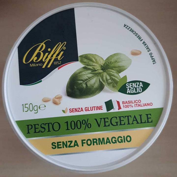 review photo of Biffi Pesto 100% Vegetale Senza Formaggio shared by @bennius on 05 May 2022 - review