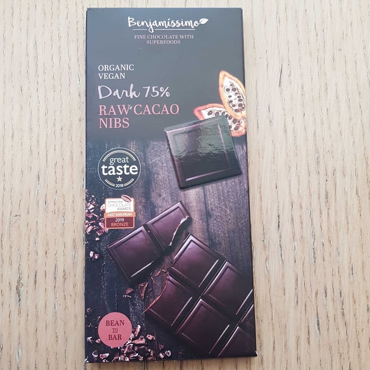review photo of Benjamissimo White Raw Cacao Nibs shared by @politobe on 29 Mar 2022 - review