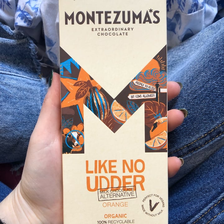photo of Montezuma's Like No Udder Milk Chocolate Orange 🍊 shared by @laurenmitchell on  23 Oct 2021 - review