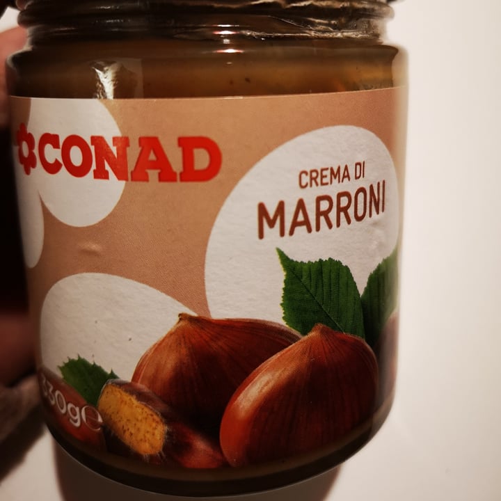photo of Conad Crema di marroni shared by @magiveg on  24 Jan 2022 - review