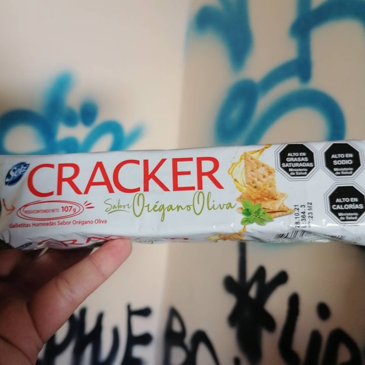 photo of Selz Galletas Cracker Oliva shared by @leowolfv on  26 Feb 2021 - review