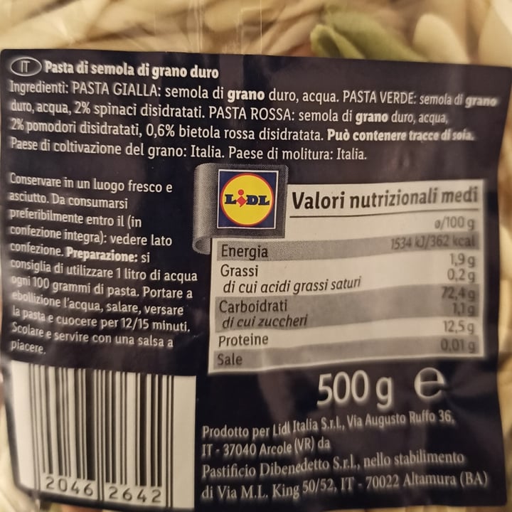 photo of Italiamo Fusilli pugliesi tris shared by @rociodemar on  08 Dec 2021 - review
