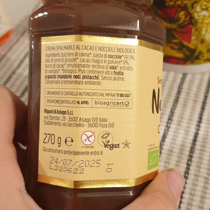 review photo of Rigoni di Asiago Nocciolata - crema al cacao e nocciole senza latte shared by @gaiagun on 30 Sep 2022 - review