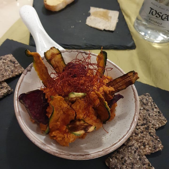 review photo of La Pépinière Ristorante Biologico Pumpkin Hummus shared by @carly- on 27 Nov 2021 - review