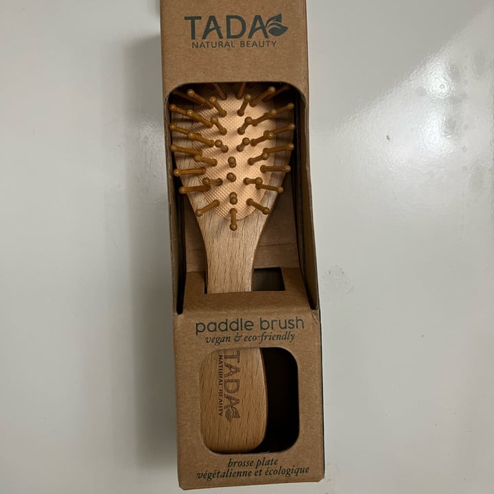 review photo of Tada natural beauty Mini Paddle brush Vegan And Eco Friendly shared by @jessycadasilveira on 02 Jun 2022 - review