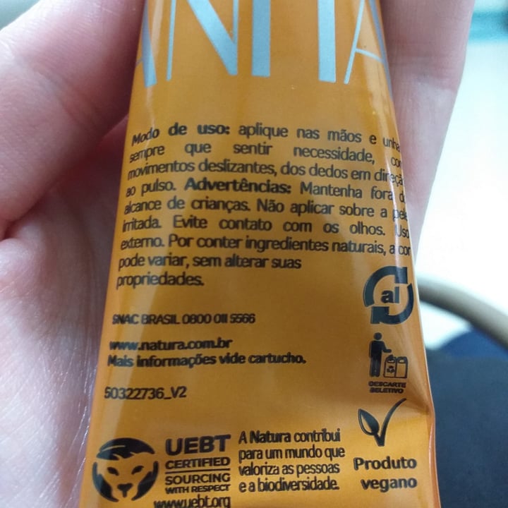 review photo of Natura Castanha crema para manos shared by @keli-viacelli on 22 May 2022 - review
