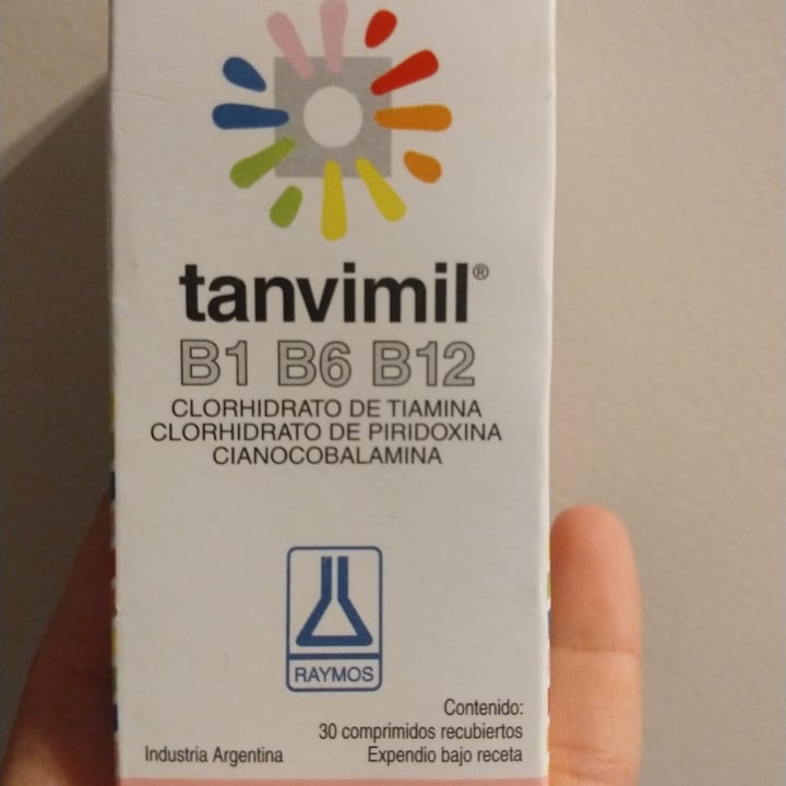 photo of Tamvimil b12 Tanvimil vitamina B1, B6 y B12 shared by @belgovegan on  15 Oct 2021 - review