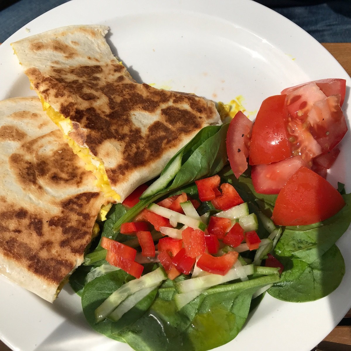 The herb garden vegetarian bistro Coronation Tofu Quesadilla Reviews abillion