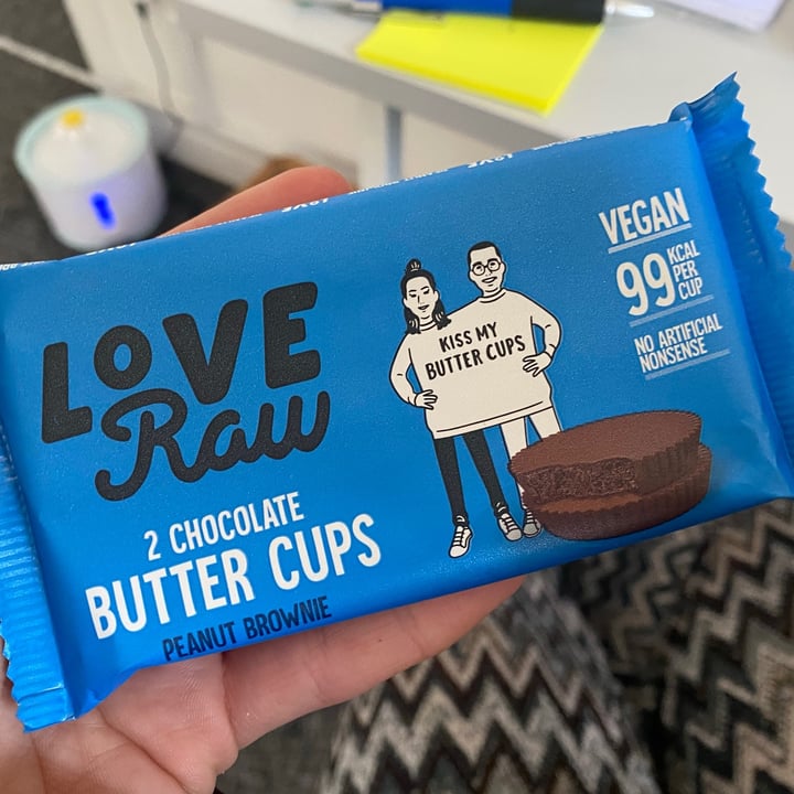 photo of LoveRaw Peanut Butter Cups shared by @robsm95 on  15 Feb 2021 - review