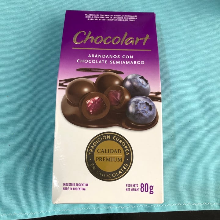 photo of Chocolart Arandanos bañados en chocolate shared by @vickyruloveg on  31 May 2021 - review