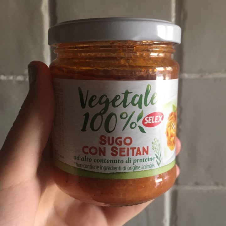 photo of Selex Sugo con seitan shared by @veganlu on  25 Aug 2021 - review